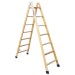 LD | Escalera doble subida de madera