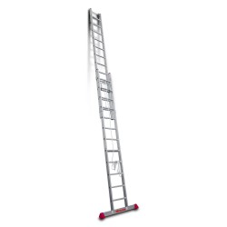 Escalera extensible aluminio EN200 con cuerda | Faraone