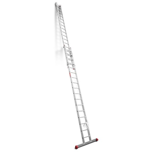 Escalera extensible aluminio EN200 con cuerda | Faraone