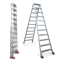 Escalera de tijera doble subida NDS | Faraone