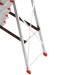ELEGANCE | Escalera de tijera con peldaños cómodos