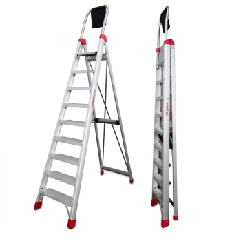 Escalera profesional DOMUS de aluminio | Faraone