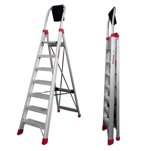 Escalera profesional DOMUS de aluminio | Faraone
