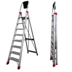 Escalera profesional DOMUS de aluminio | Faraone