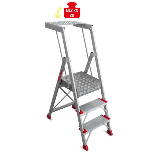 Escalera profesional PL-PICK con plataforma | Faraone