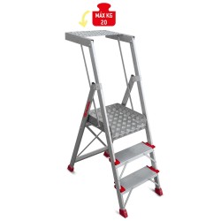 Escalera profesional PL-PICK con plataforma | Faraone