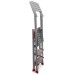 PL-PICK | Escalera plegable con amplia plataforma de trabajo y bandeja superior