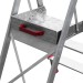 PL-PICK | Escalera plegable con amplia plataforma de trabajo y bandeja superior