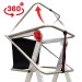PLS | Escalera con amplia plataforma y altura regulable