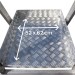 PLS | Escalera con amplia plataforma y altura regulable