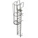 SVS2 | Escalera vertical de seguridad con jaula de protección