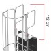 SVS1 | Escalera vertical de seguridad con jaula y descansillo