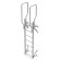 SVS0 | Escalera vertical de seguridad sin jaula de protección