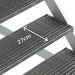 SB-T | Escalera con plataforma y cuatro ruedas