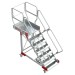 SB45 | Escalera de aluminio con plataforma y vuelo