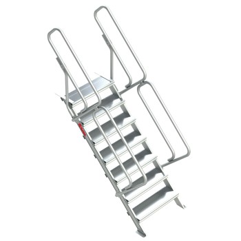 Escalera fija SG45 para entreplantas y altillos 45° | Faraone
