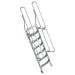 SG60 | Escalera de aluminio fija para entreplantas y altillos