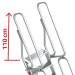 SG60 | Escalera de aluminio fija para entreplantas y altillos