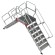 SP-T | Escalera puente con plataforma en tramex