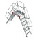 SP60 | Escalera puente de aluminio con plataforma