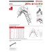 SP60 | Escalera puente de aluminio con plataforma