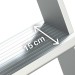 SY60 | Escalera de aluminio con plataforma y cuatro ruedas