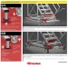 SY60 | Escalera de aluminio con plataforma y cuatro ruedas