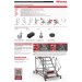SY60 | Escalera de aluminio con plataforma y cuatro ruedas