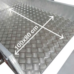 Escalera para tráiler y camiones frigoríficos SY-CA