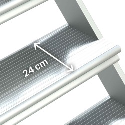 Escalera para tráiler y camiones frigoríficos SY-CA