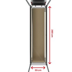 Escalera con plataforma para camiones y autobuses TSA-AB