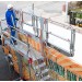 TSA-S | Escalera con plataforma y barandilla regulable