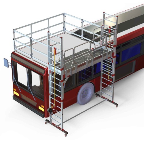 TSA320 | Andamio para mantenimiento de camiones y autobuses | Faraone