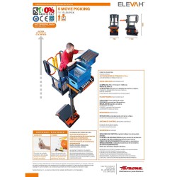 ELEVAH E5 Move Picking | Plataforma picking 5,15 m.