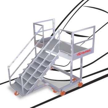 EM216 | Escalera a Medida para Mantenimiento frontal de Trenes