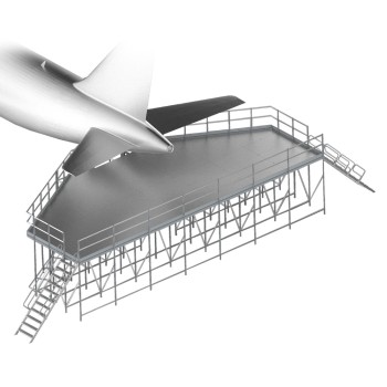 EM404 | Estructura a Medida para Inspección de Aviones