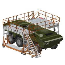 EM702 | Estructura a Medida para Mantenimiento de Vehículos Militares