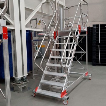 EM1403 Escalera de Acceso Lateral | Escalera Industrial Faraone