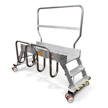 EM1407 Escalera de Acceso Lateral | Plataforma Lateral Industrial Faraone