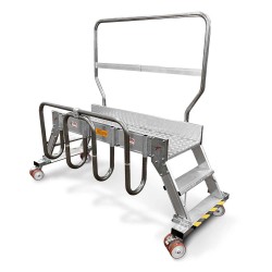 EM1407 Escalera de Acceso Lateral | Plataforma Lateral Industrial Faraone