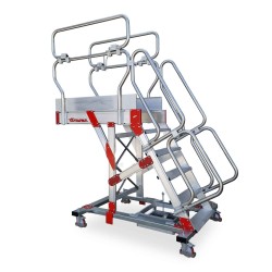 EM1501 | Escalera de Acceso Lateral y Frontal Faraone