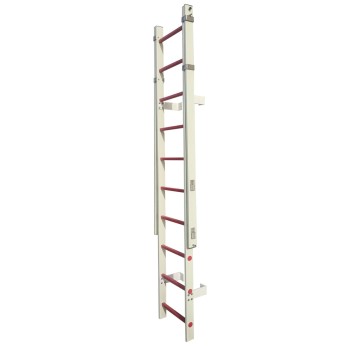 EM2001 | Escalera telecópica de acceso vertical en Fibra de Vidrio