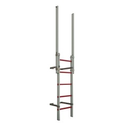 EM2001 | Escalera telecópica de acceso vertical en Fibra de Vidrio