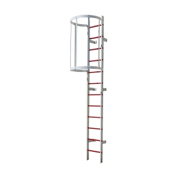EM2003 | Escalera de seguridad para acceso vertical en Fibra de Vidrio