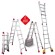 TELES | Escalera telescópica de aluminio multiusos súper profesional