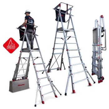 Escalera profesional PLS con plataforma | Faraone