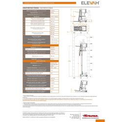 ELEVAH 6 TFL | H. máx. de trabajo: 6 m.