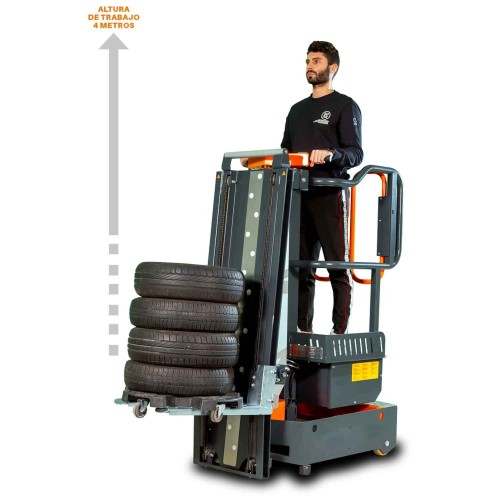 ELEVAH 40 TIRES | H. máx. de trabajo: 4 m.