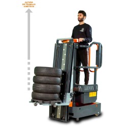 ELEVAH 40 TIRES | H. máx. de trabajo: 4 m.