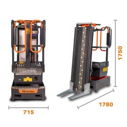 ELEVAH 40 TIRES | H. máx. de trabajo: 4 m.